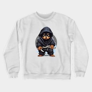 Ninja Rottweiler Brigade Crewneck Sweatshirt